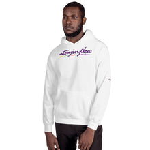 Load image into Gallery viewer, Stay inflow (purple)Unisex Hoodie