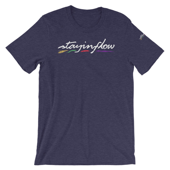 Stay inflow Short-Sleeve Unisex T-Shirt