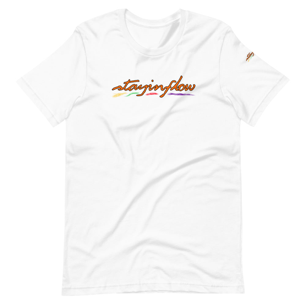 stay inflow ORANGE Short-Sleeve Unisex T-Shirt