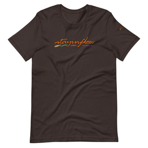 stay inflow ORANGE Short-Sleeve Unisex T-Shirt