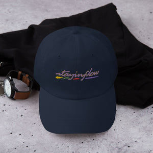 stay inflow PURPLE & YELLOW Dad hat
