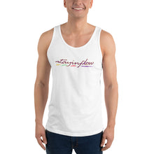 Load image into Gallery viewer, stay inflow PURPLE &amp; YELLOW Unisex Tank Top