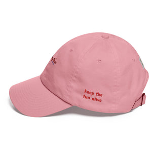 Stay Inflow RED Dad hat