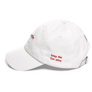 Stay Inflow RED Dad hat