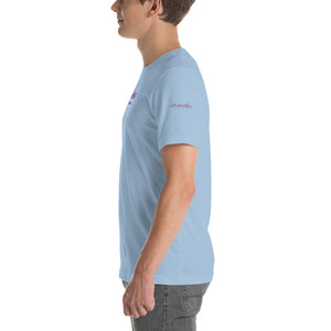 stay inflow PURPLE & YELLOW Short-Sleeve Unisex T-Shirt
