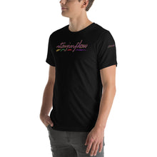 Load image into Gallery viewer, stay inflow PURPLE &amp; YELLOW Short-Sleeve Unisex T-Shirt