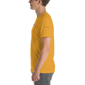 stay inflow PURPLE & YELLOW Short-Sleeve Unisex T-Shirt