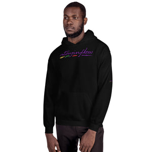 Stay inflow (purple)Unisex Hoodie