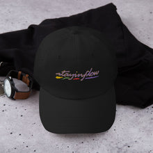 Load image into Gallery viewer, stay inflow PURPLE &amp; YELLOW Dad hat