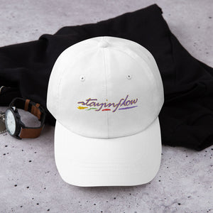 stay inflow PURPLE & YELLOW Dad hat