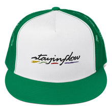 Load image into Gallery viewer, stay in flow Trucker Cap