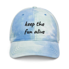 Load image into Gallery viewer, KEEP THE FUN ALIVE Tie dye hat