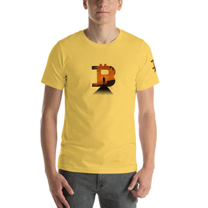 Bitcoin baby Short-Sleeve Unisex T-Shirt