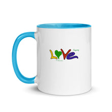 Load image into Gallery viewer, LOVE frequency Mug with Color Inside