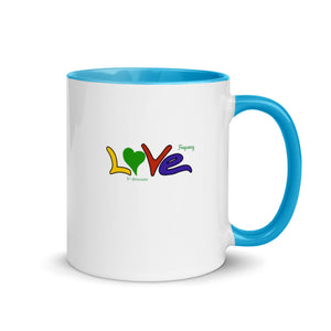 LOVE frequency Mug with Color Inside