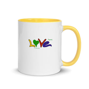 LOVE frequency Mug with Color Inside